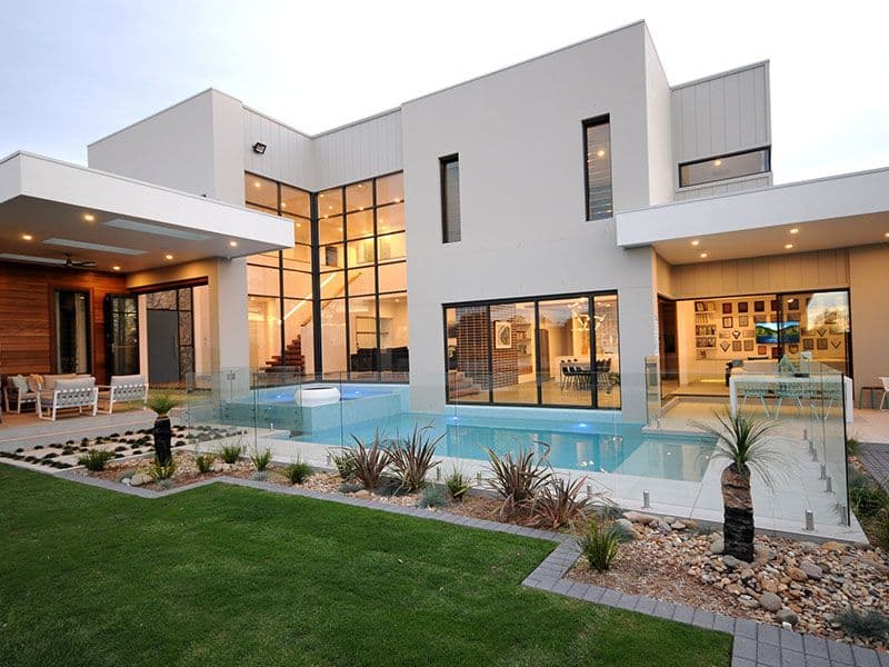 Modern new build home with solar-ready design